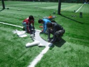 コーナーポスト作成作業