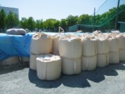 人工芝グラウンド用の砂