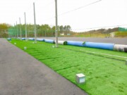 人工芝ロール配置